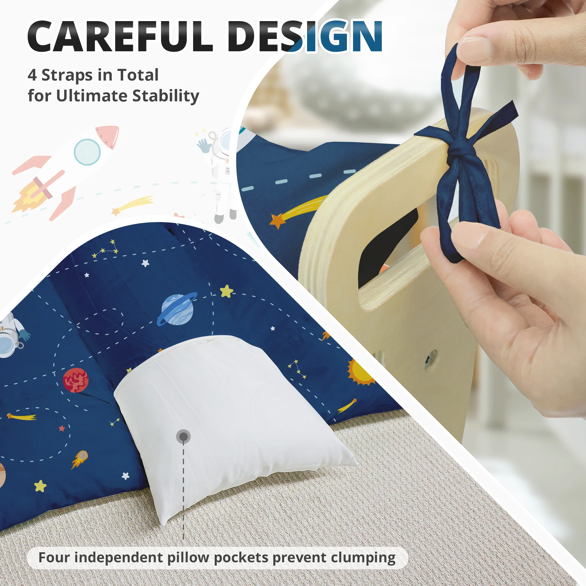 Cushions for Arch in Nostalgia and Aurora Series * Galaxy Pattern - Image 5